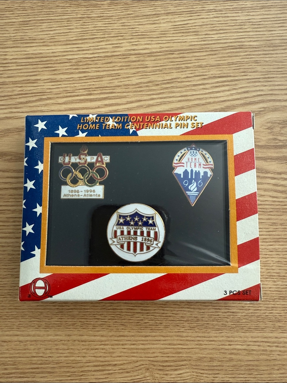 Official JCPenney USA Olympic Home Team 1996 Centennial Pin Set